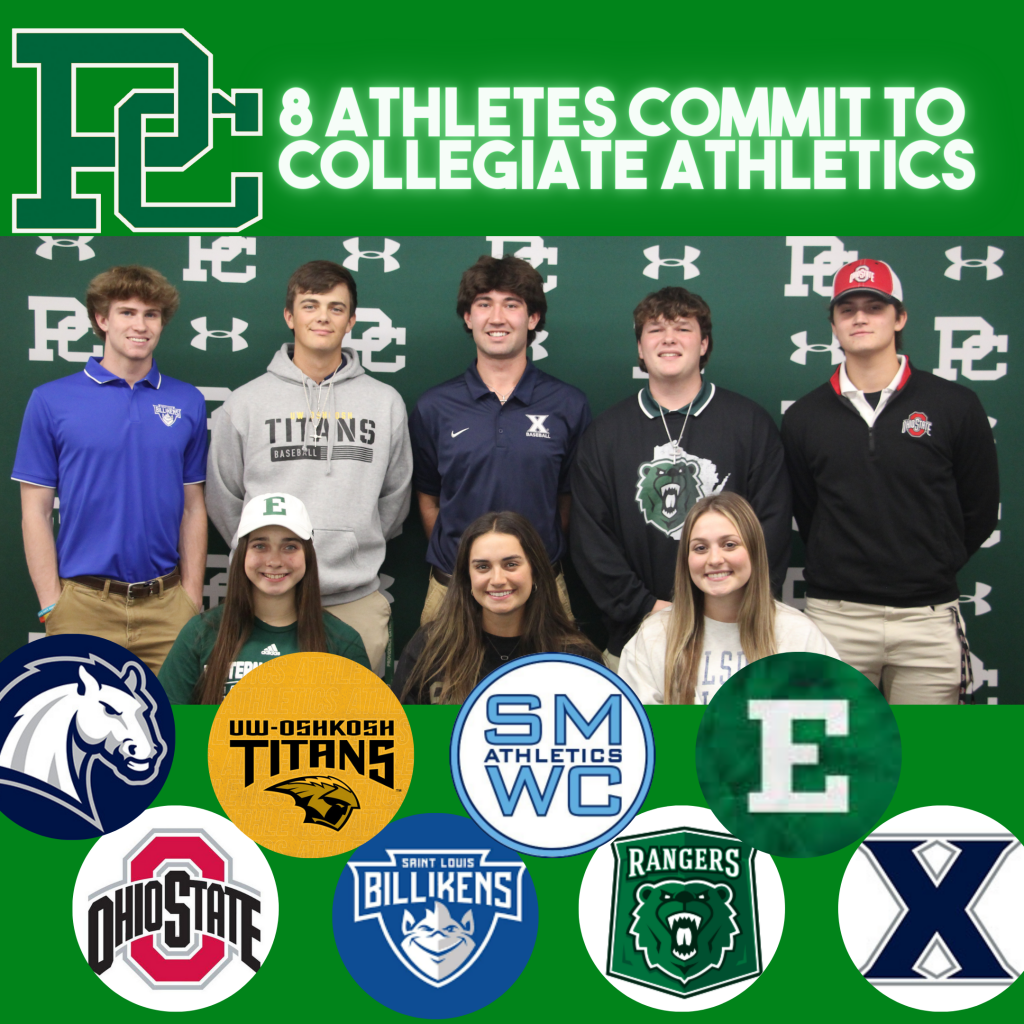 Eight Student Athletes Commit to Collegiate Athletics Providence