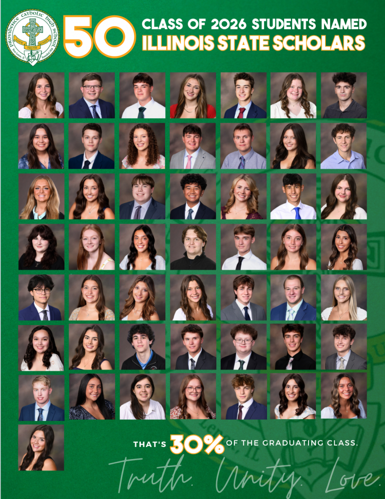 Providence Catholic Celebrates 50 Illinois State Scholars