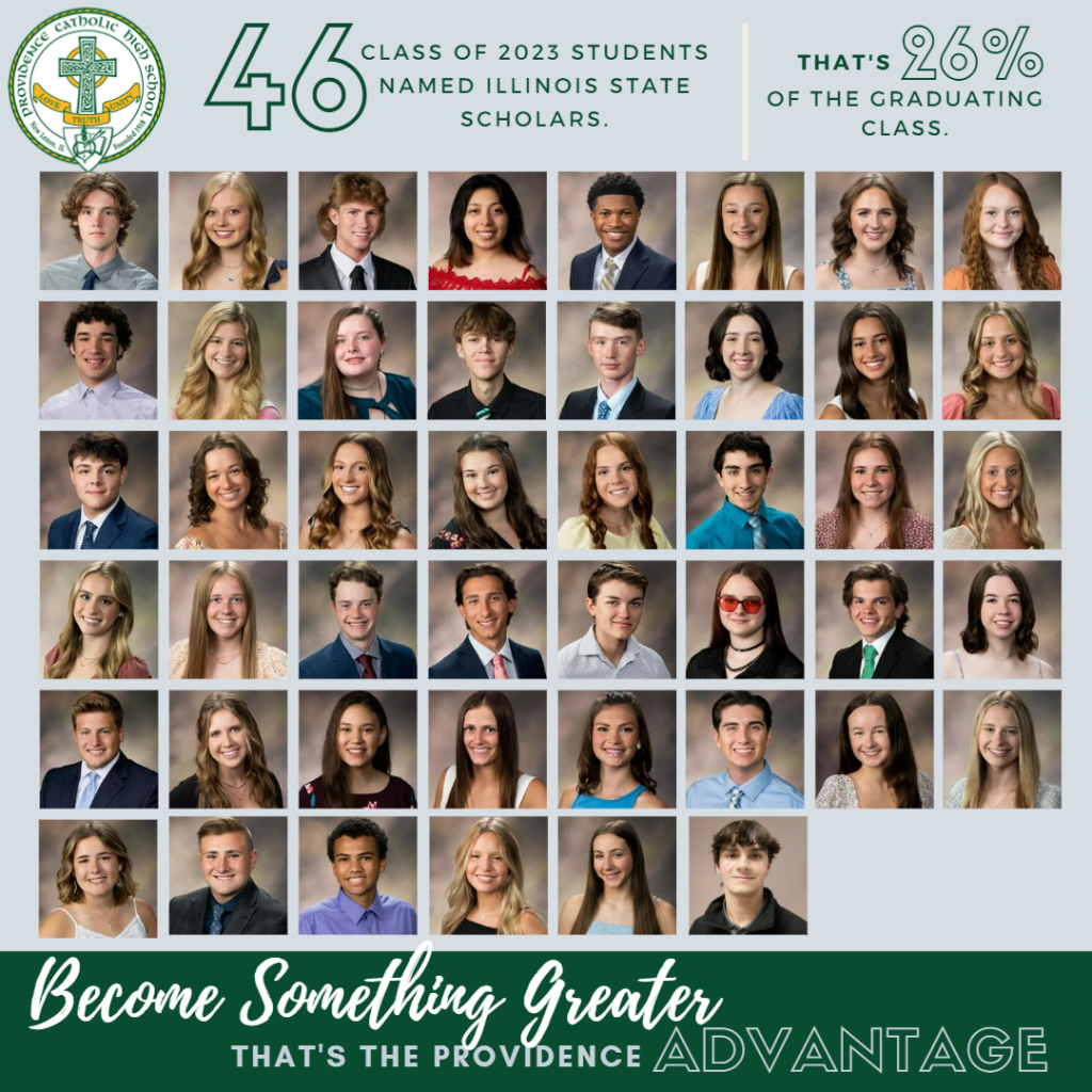 46 Providence Catholic Students Named Illinois State Scholars