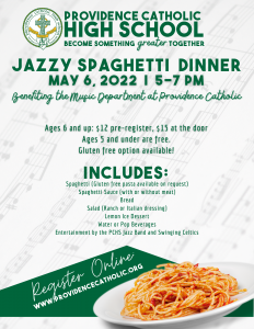Jazzy Spaghetti Dinner at Providence