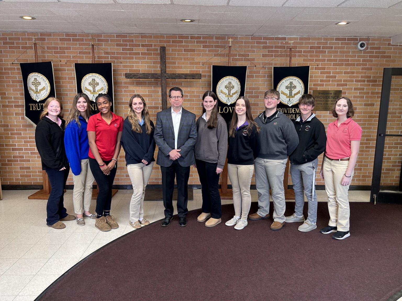 Providence Catholic Announces March Students of the Month Providence