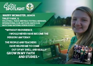 Celtic Spotlight Maddy McMaster