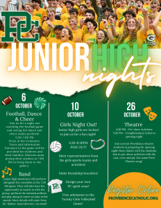 Junior High Students – Join Us for These Junior High Nights!